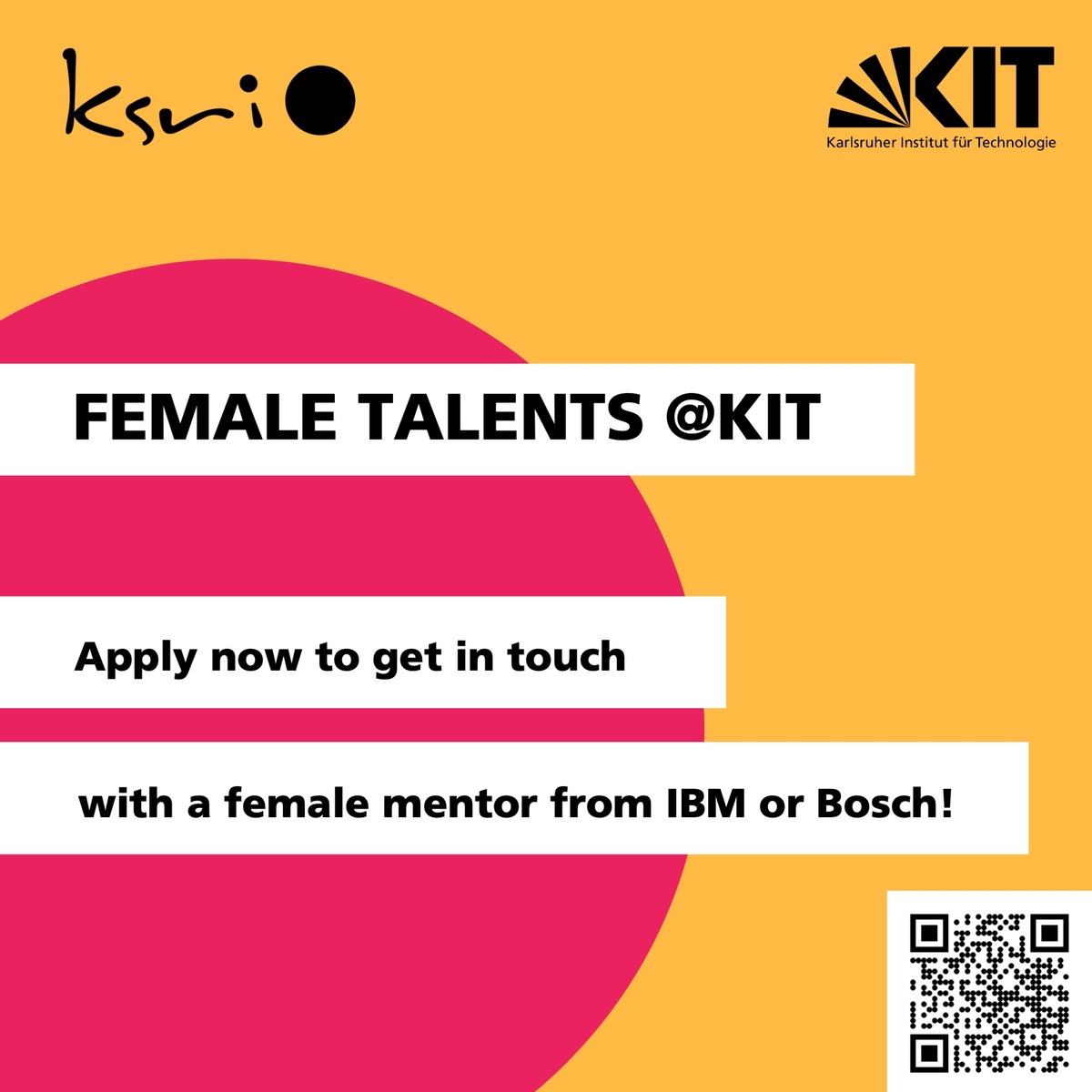 Call for Application – Female Talents @KIT 2023