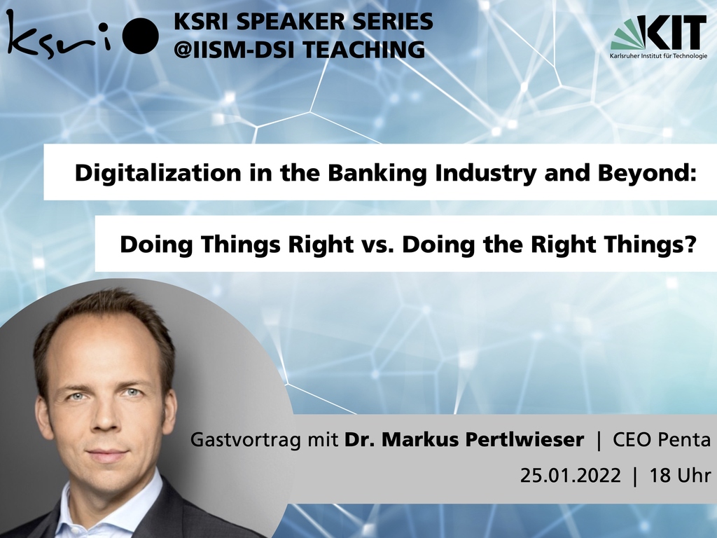 Guest Lecture with Dr. Markus Pertlwieser