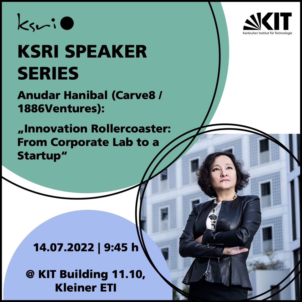 Announcement KSRI Speaker Series with Anudar Hanibal