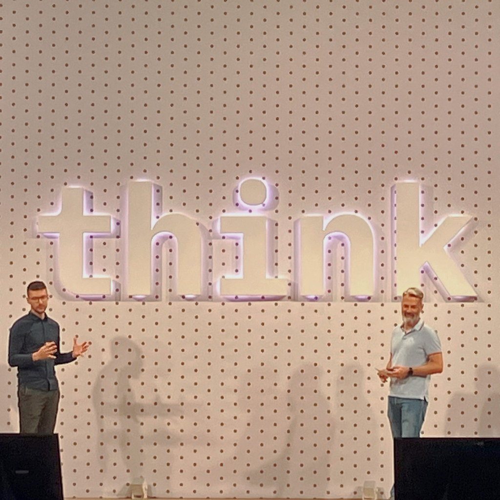 Keynote stage at think_2023